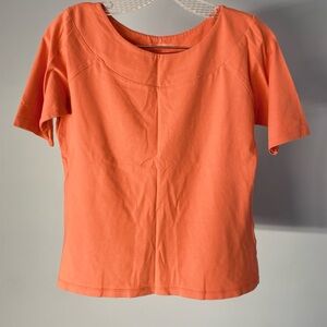 100% cotton elbow-length sweater